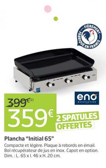 plancha "initial 65"