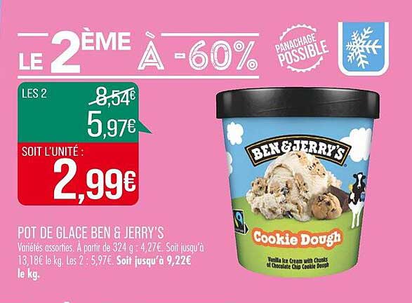 Pot De Glace Ben & Jerry's