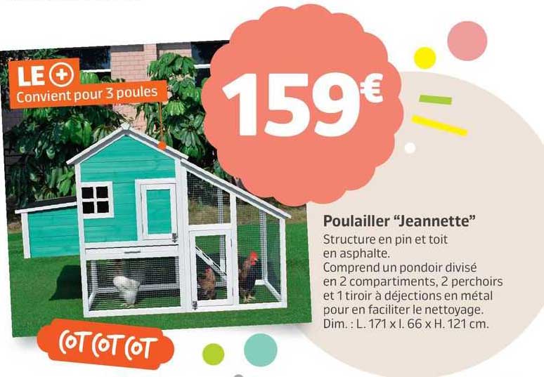 Poulailler "jeannette"