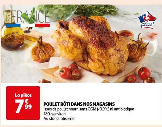 Poulet Rôti Dans Nos Magasins