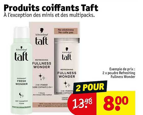 Produits Coiffants Taft