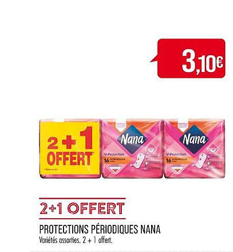 protections périodiques nana