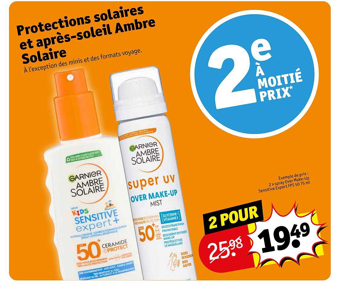 Protections Solaires Et Après-soleil Ambre Solaire