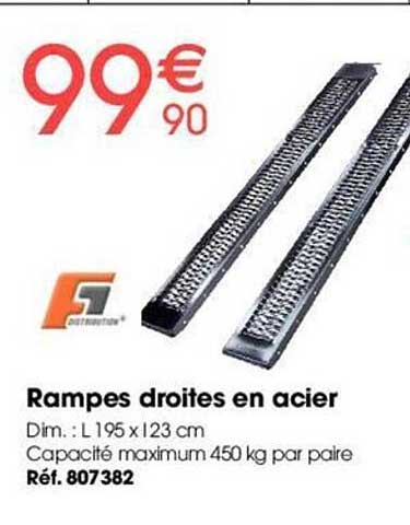 Rampes Droites En Acier