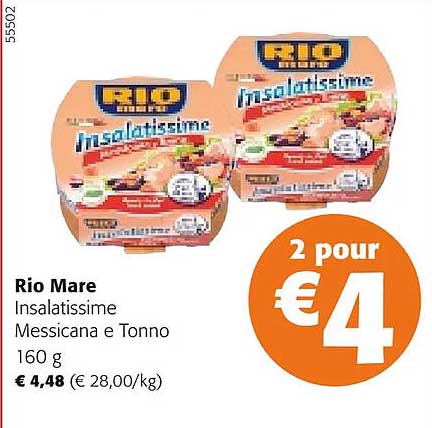 rio mare insalatissime messicana e tonno