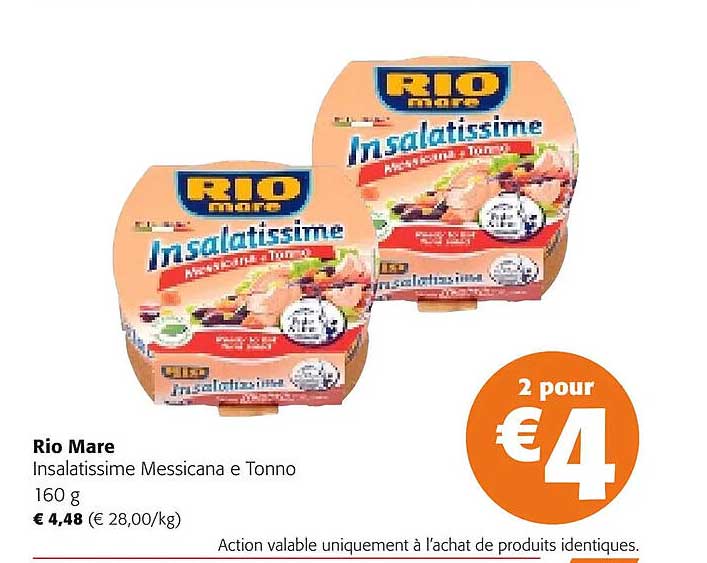 rio mare insalatissime messicana e tonno