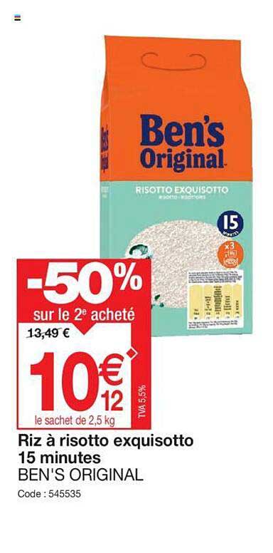 riz à risotto exquisotto 15 minutes