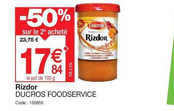 rizdor ducros foodservice