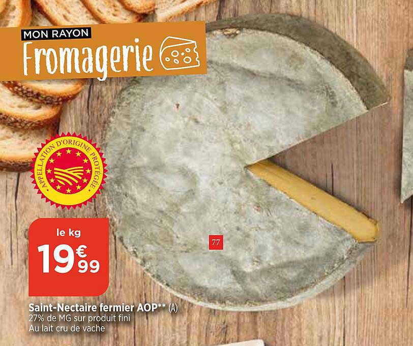 saint-nectaire fermier aop