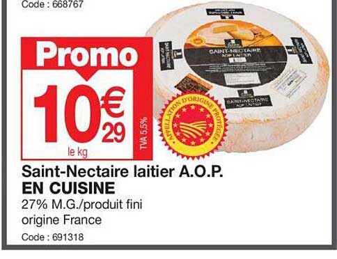 saint-nectaire laitier a.o.p. en cuisine