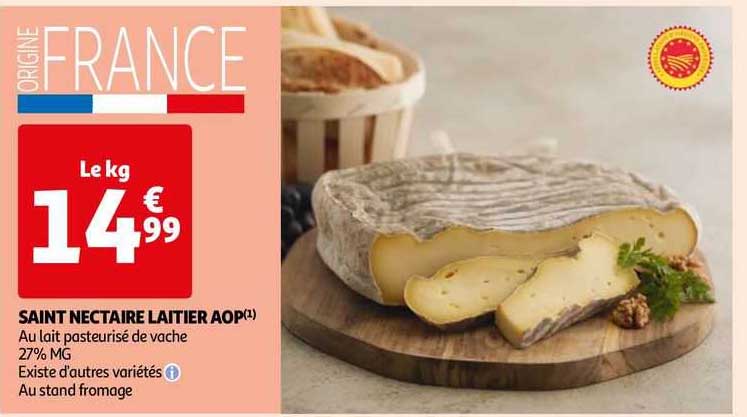 saint nectaire laitier aop