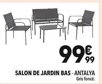 salon de jardin bas - antalya