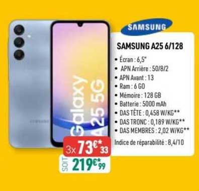 samsung a25 6/128