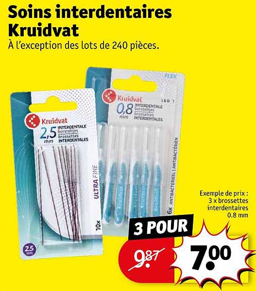 soins interdentaires kruidvat