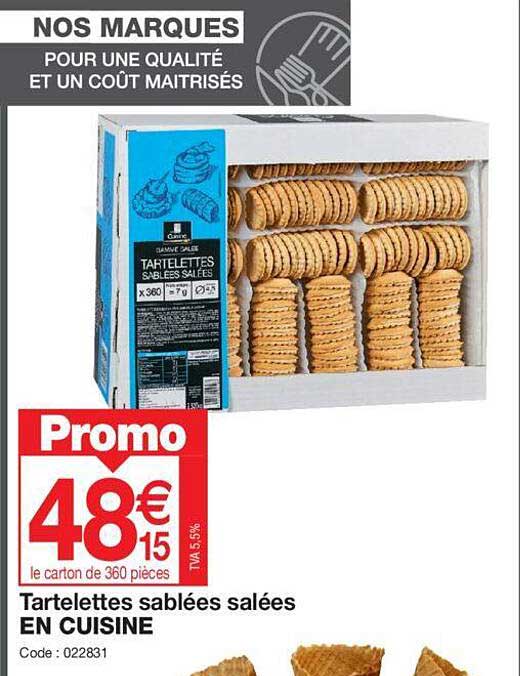 tartelettes sablées salées en cuisine