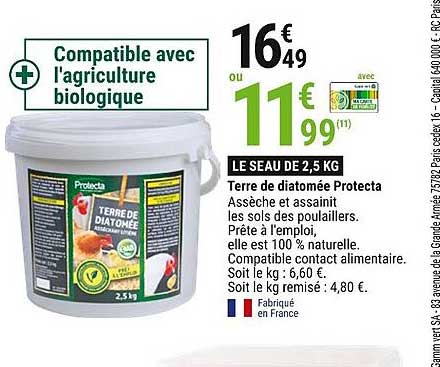 terre de diatomée protecta