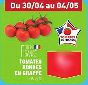 Tomates Rondes En Grappe