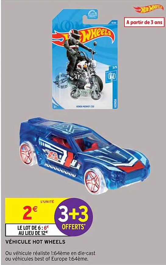 véhicule hot wheels