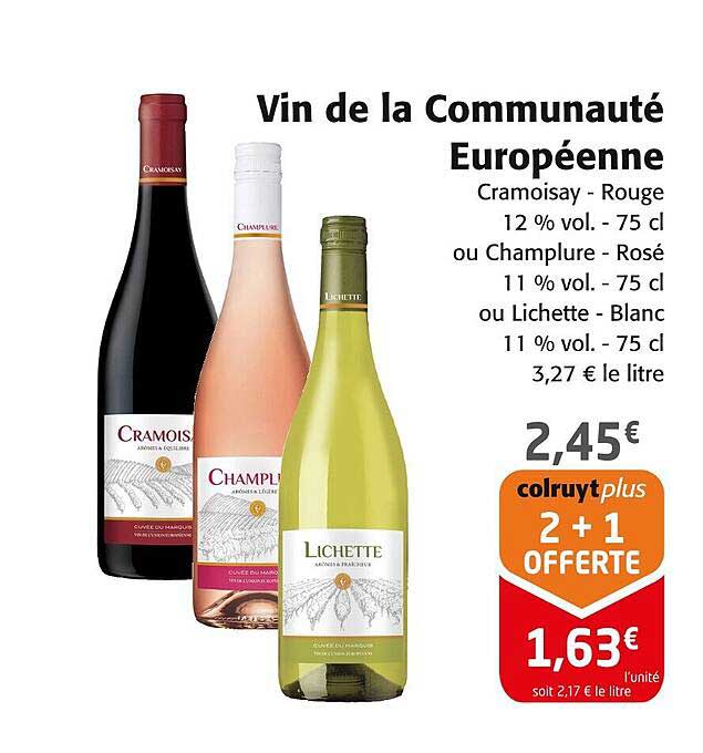 vin de la communauté européenne