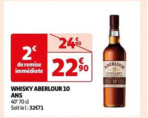 whisky aberlour 10 ans
