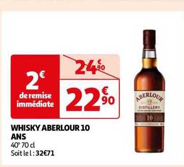Whisky Aberlour 10 Ans