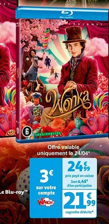Le Blu-ray Wonka