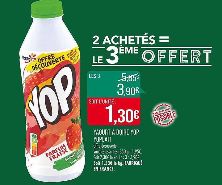 Yaourt à Boire Yop Yoplait