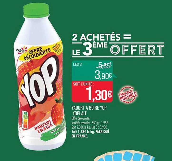 Yaourt à Boire Yop Yoplait
