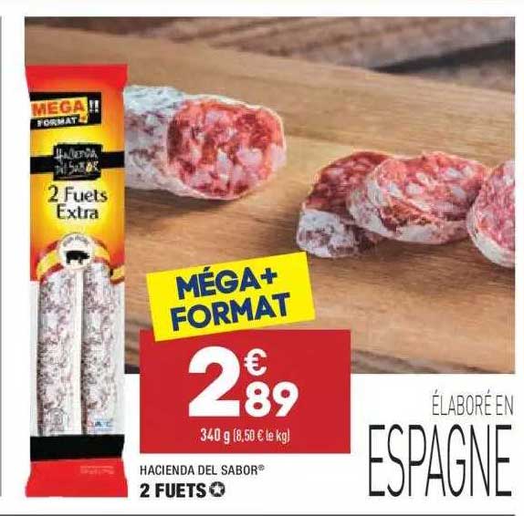 2 fuets hacienda del sabor