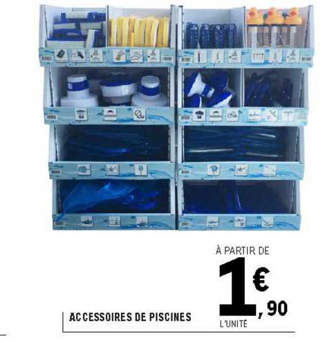accessoires de piscines