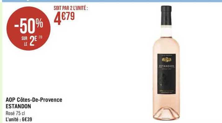 aop côtes-de-provence estandon