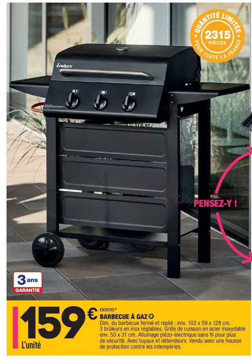 barbecue à gaz enders