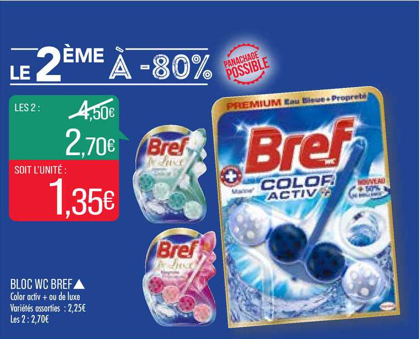 Bloc Wc Bref Le 2ème à -80%