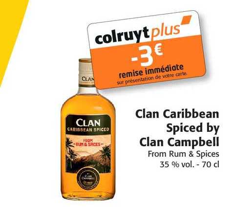 clan caribbean spiced by clan campbell