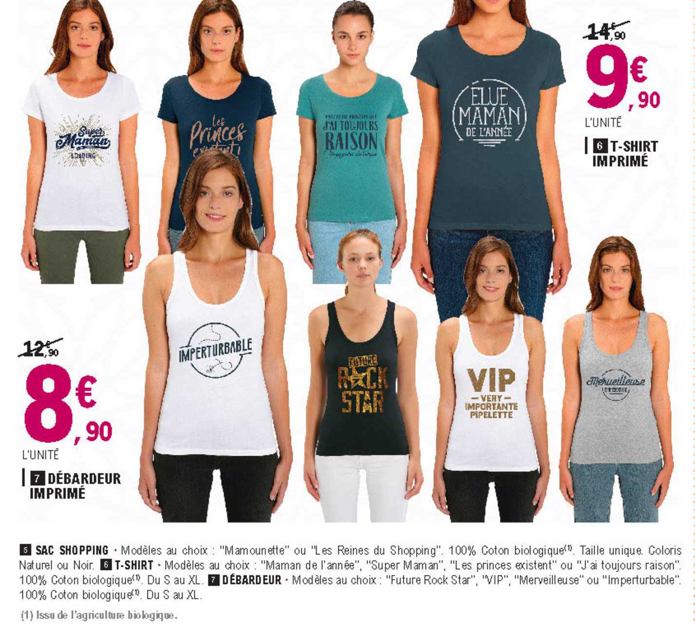 débardeur imprimé, t-shirt imprimé