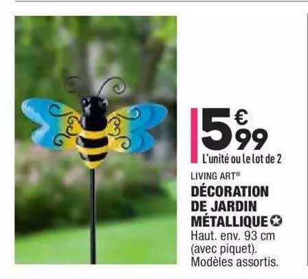 Décoration De Jardin Métallique Living Art