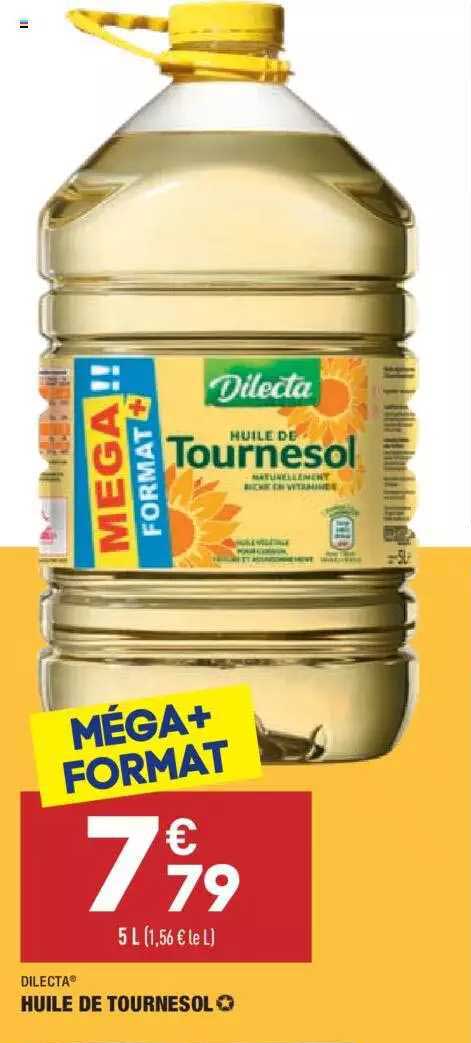 Dilecta Huile De Tournesol