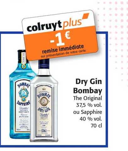 Dry Gin Bombay The Original
