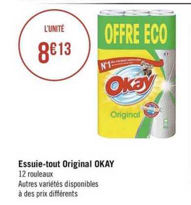 essuie-tout original okay