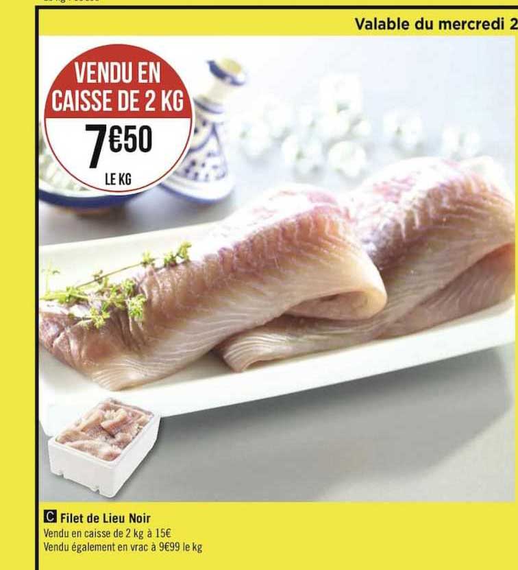Filet De Lieu Noir