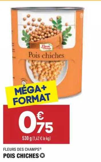 Fleurs Des Champs Pois Chiches