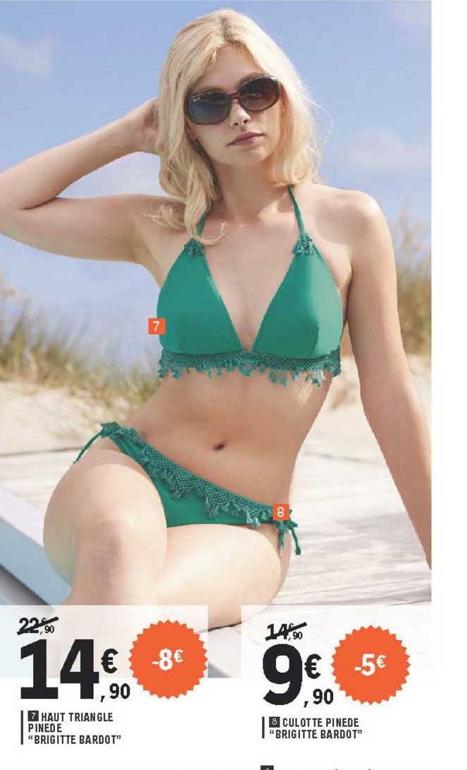 haut triangle pinède "brigitte bardot", culotte pinède "brigitte bardot"