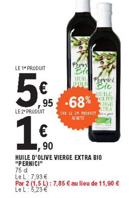 Huile D'olive Vierge Extra Bio "pernici"