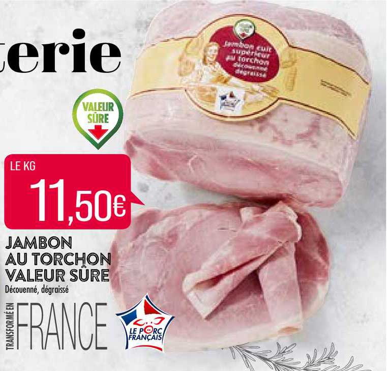 jambon au torchon valeur sûre