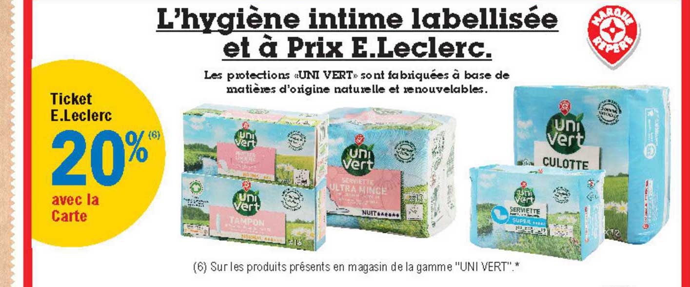 La Gamme "uni Vert"