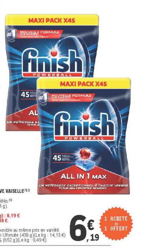 Lave Vaisselle Finish