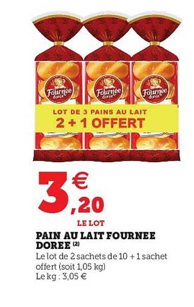 pain au lait fournée dorée