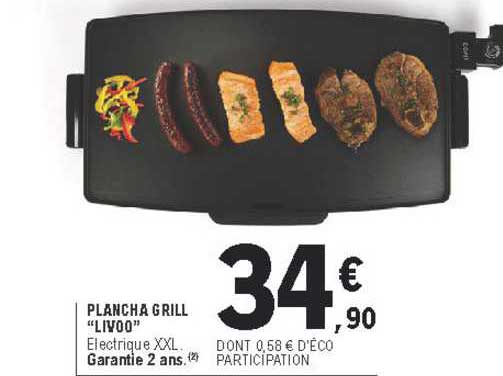 Plancha Grill "livoo"