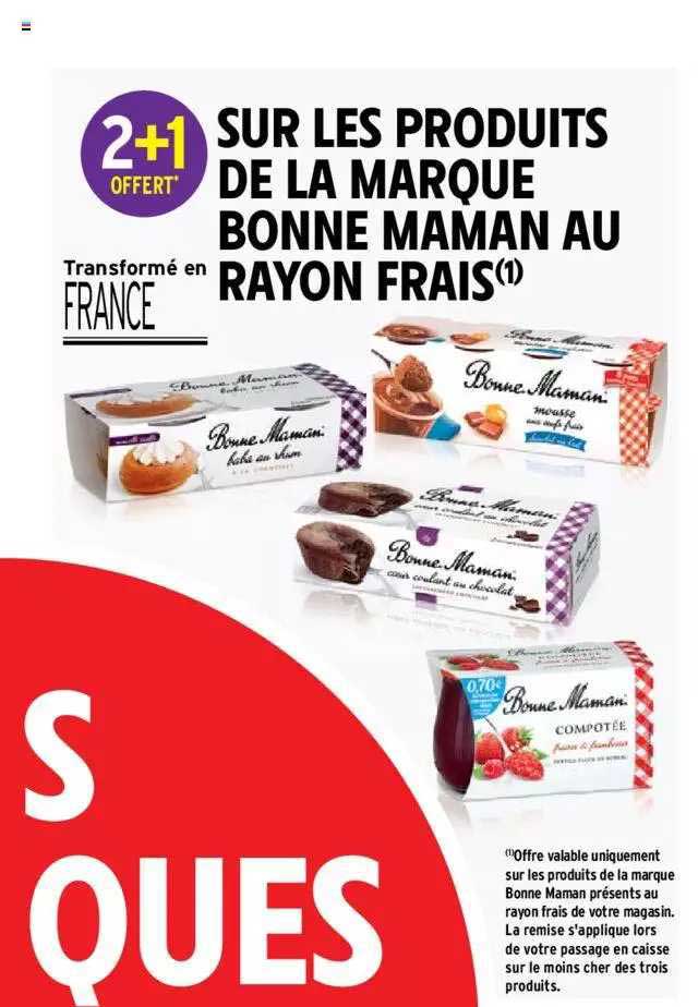 produits de la marque bonne maman