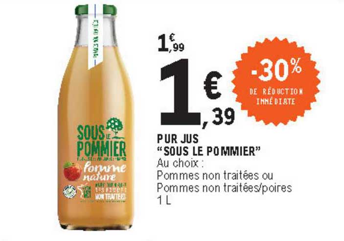 pur jus "sous le pommier"